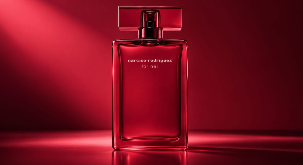 Narciso Rodriguez For Her Intense - fuksjowy ślad piżma