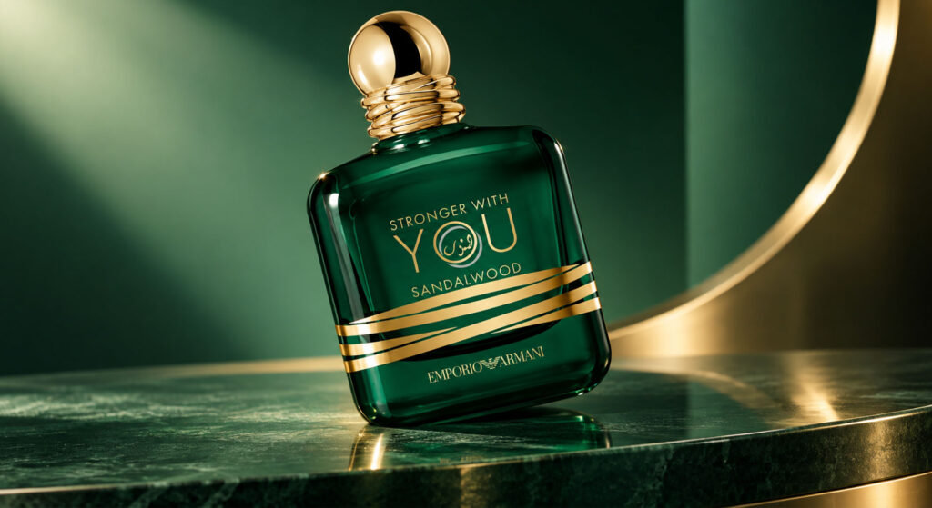 Emporio Armani Stronger With You Sandalwood - zielony talizman na pustyni