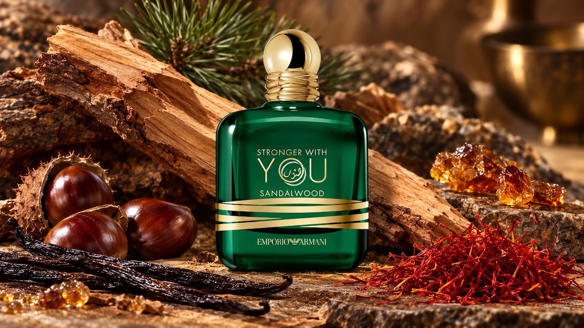 Piramida zapachowa Emporio Armani Stronger With You Sandalwood