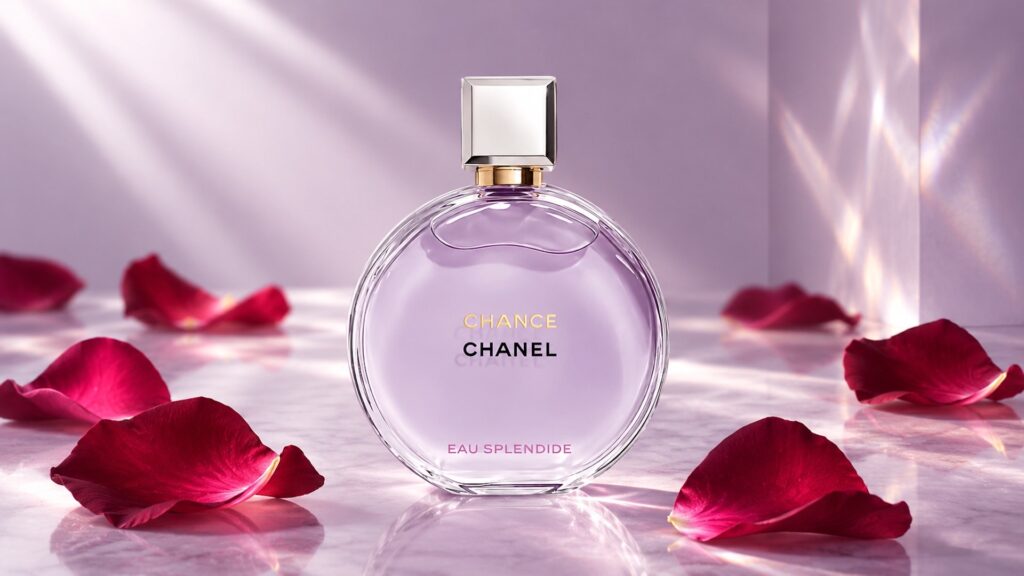 Chanel Chance Eau Splendide - malina, geranium i kampania z Angèle