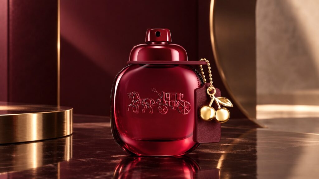 Coach Cherry Parfum - ciemna wiśnia spotyka magnolię, różę i paczulę