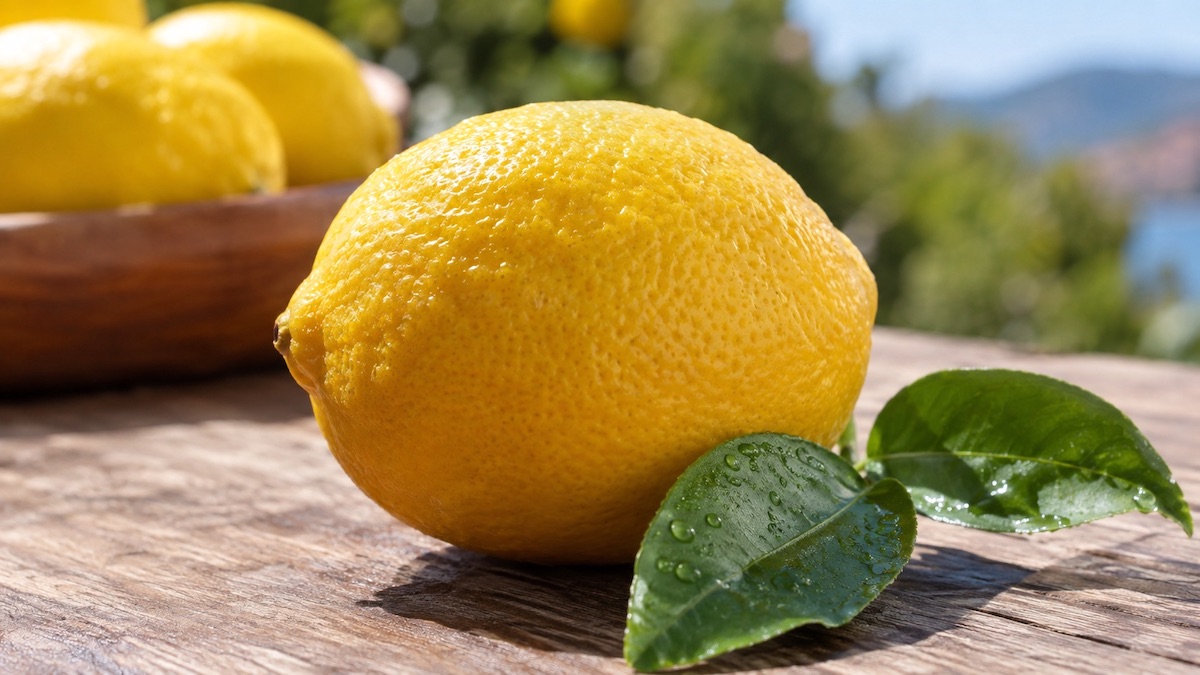 Cytryna Citrus limon - świeże owoce i skórka cytryny stosowane w perfumerii