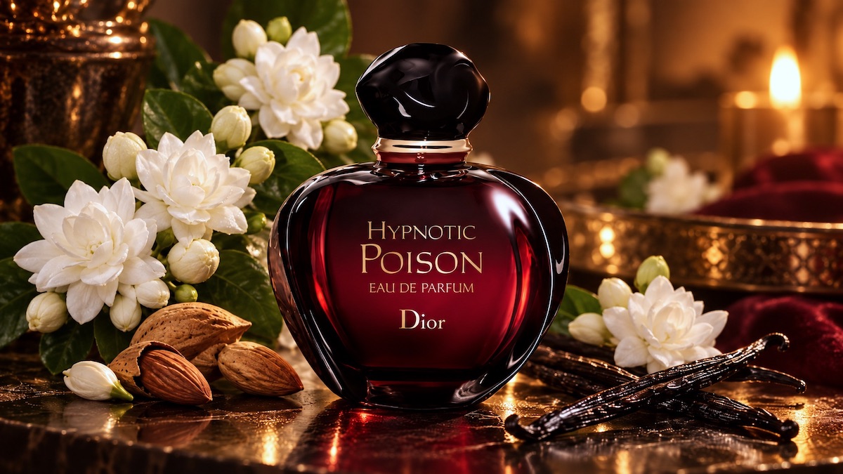 Dior Hypnotic Poison Eau de Parfum z jaśminem sambac, gorzkim migdałem, tonką, wanilią i piżmami