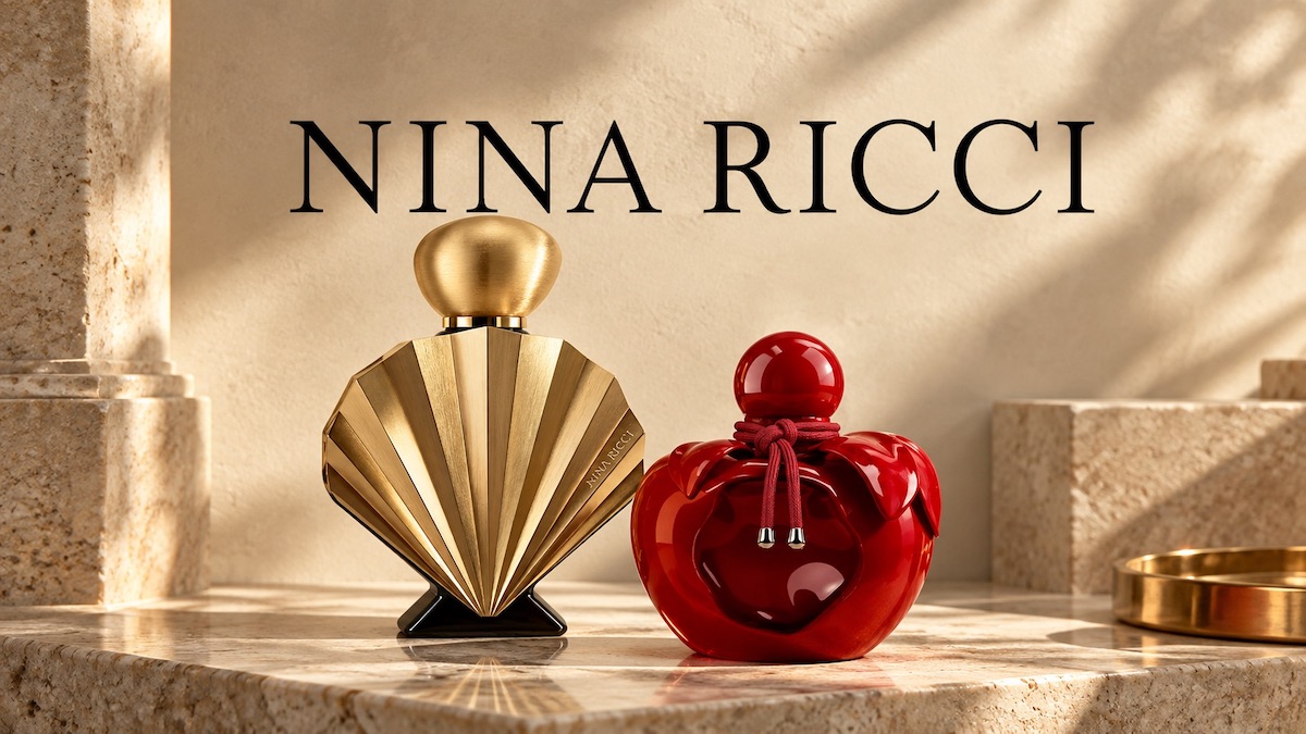 Nina Ricci - perfumy i kolekcje zapachowe Perfumy Nina Ricci - flakony i materiały związane z kolekcjami L’Air du Temps, Nina i Vénus