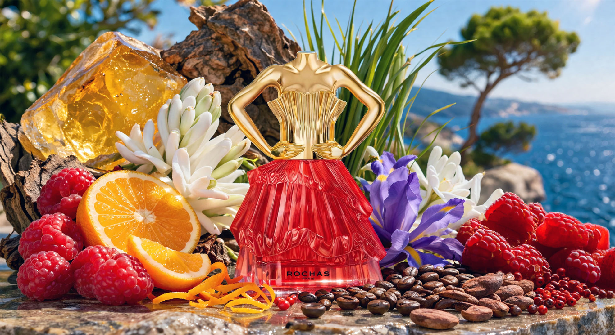 Nuty zapachowe Rochas Audace Le Parfum