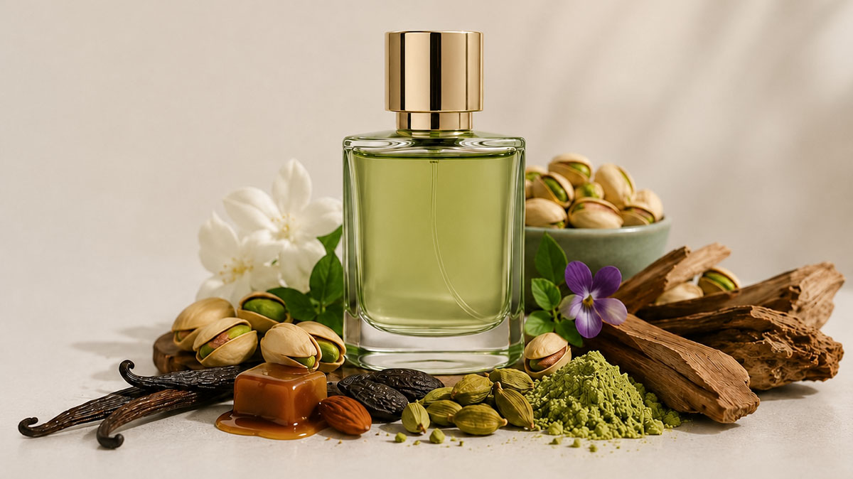 Pistacja jako akord perfumeryjny 