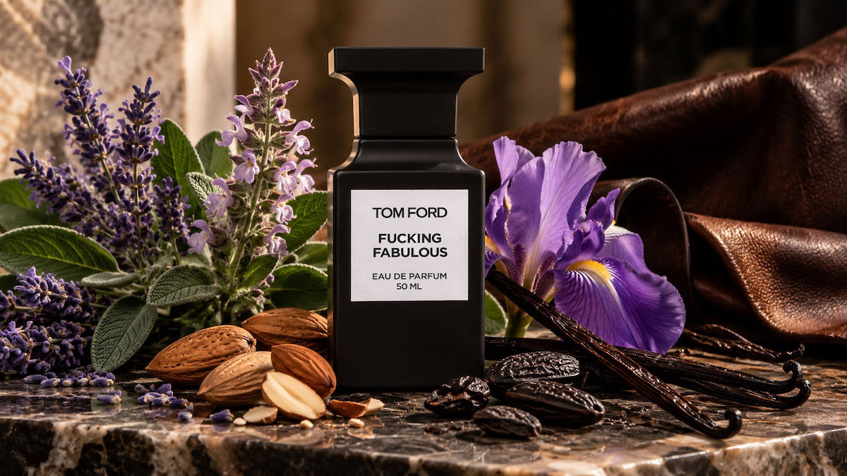 Tom Ford Fucking Fabulous Eau de Parfum - skórzana kompozycja z olejkiem szałwii muszkatołowej, lawendą, gorzkim migdałem i tonką