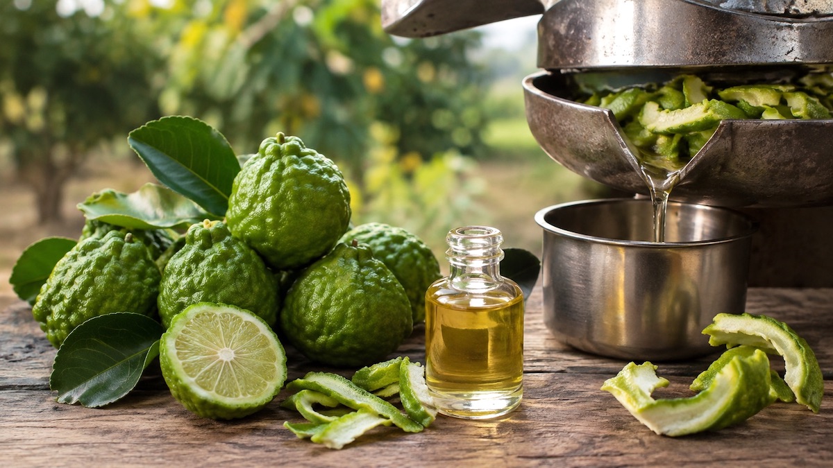 Bergamotka Citrus bergamia - owoc i skórka bergamotki wykorzystywane w perfumerii